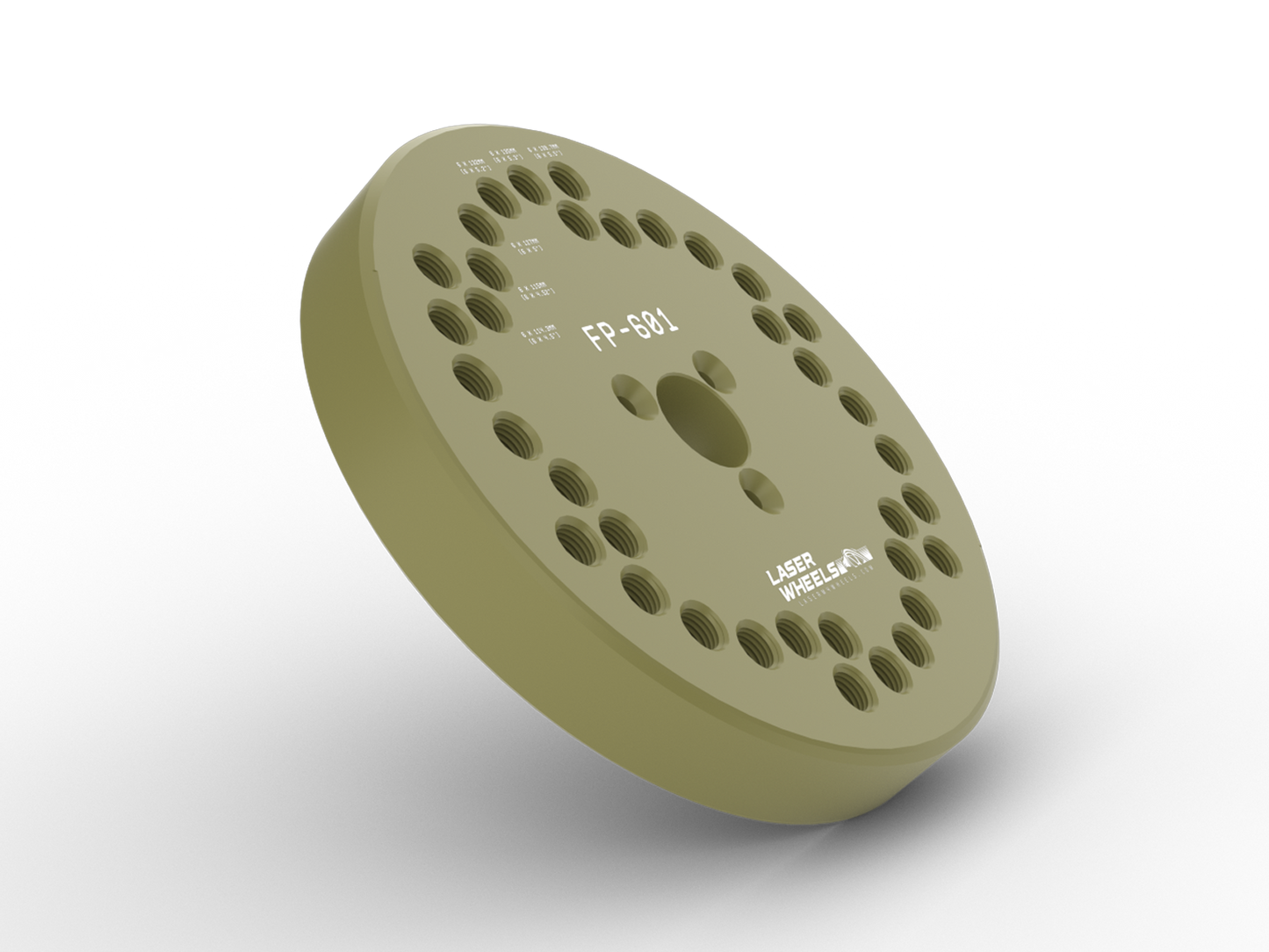 FP-6 Series Multi-Lug Rotary 6-Lug Fixturing Plate