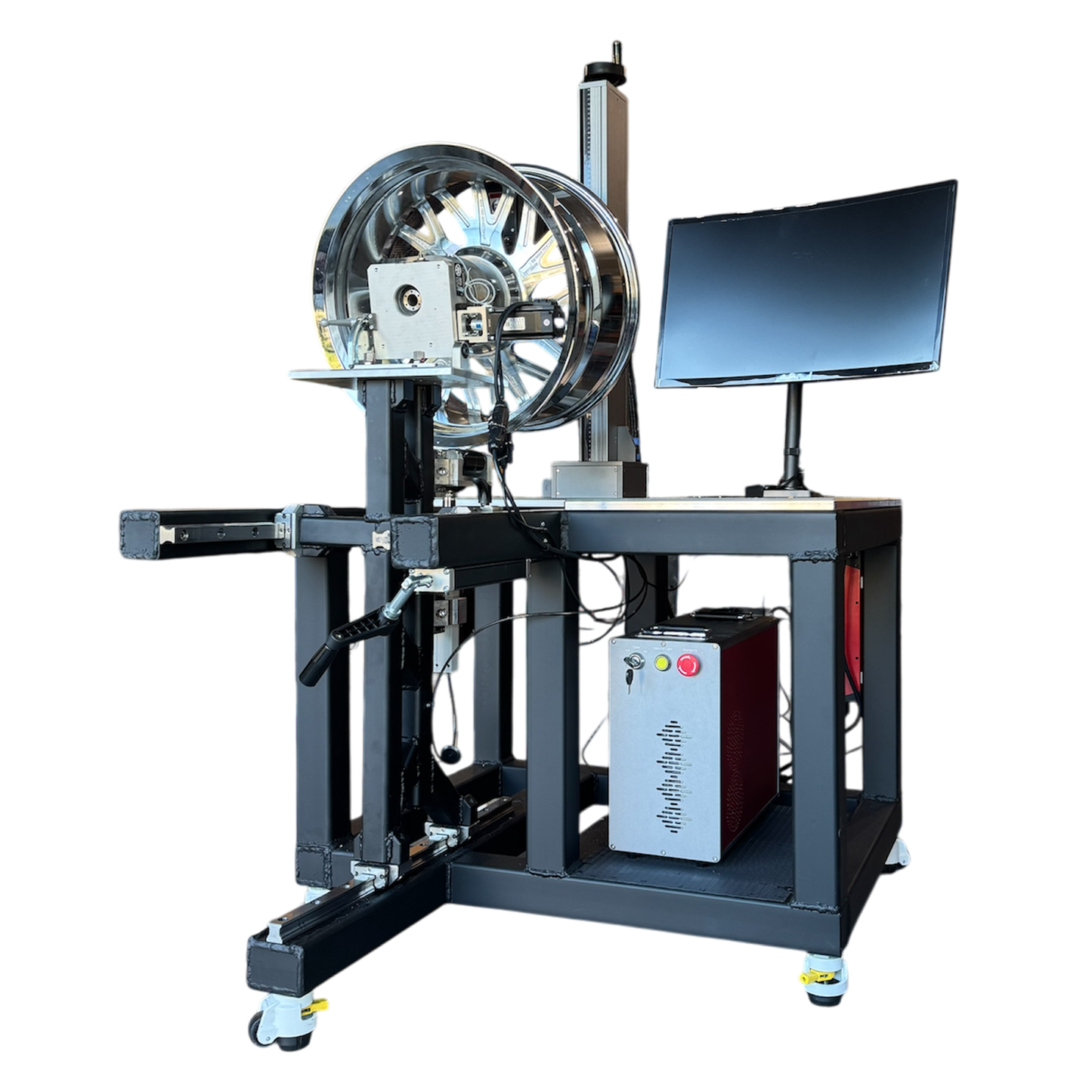 Laser My Wheels Gen. 1 Wheel Engraving Laser Workstation