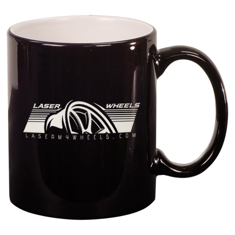 11 oz. Laser Engraved Ceramic Mugs