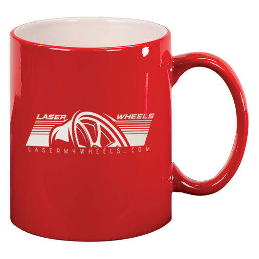 11 oz. Laser Engraved Ceramic Mugs