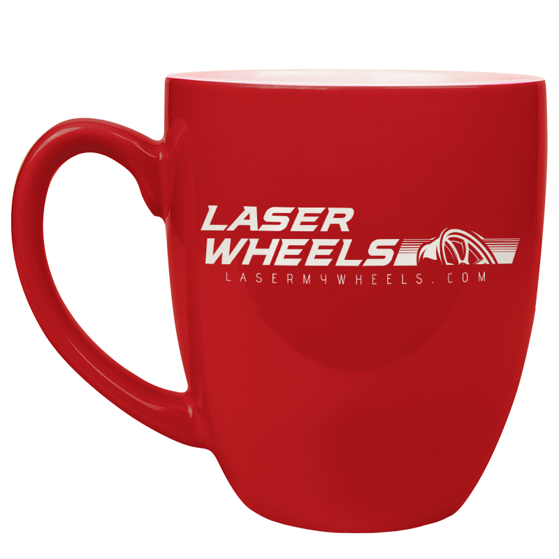 16 oz. Laser Engraved Bistro Ceramic Mugs