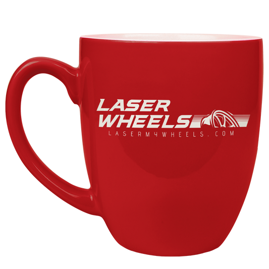 16 oz. Laser Engraved Bistro Ceramic Mugs