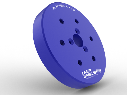Laser My Wheels Rotary 6-Lug Fixturing Plate