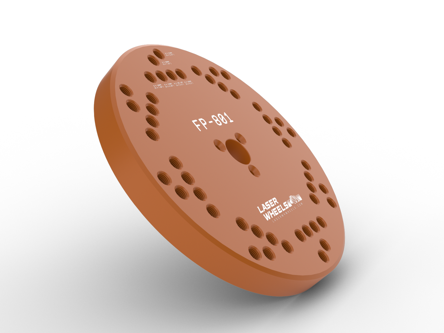 FP-8 Series Multi-Lug Rotary 8-Lug Fixturing Plate