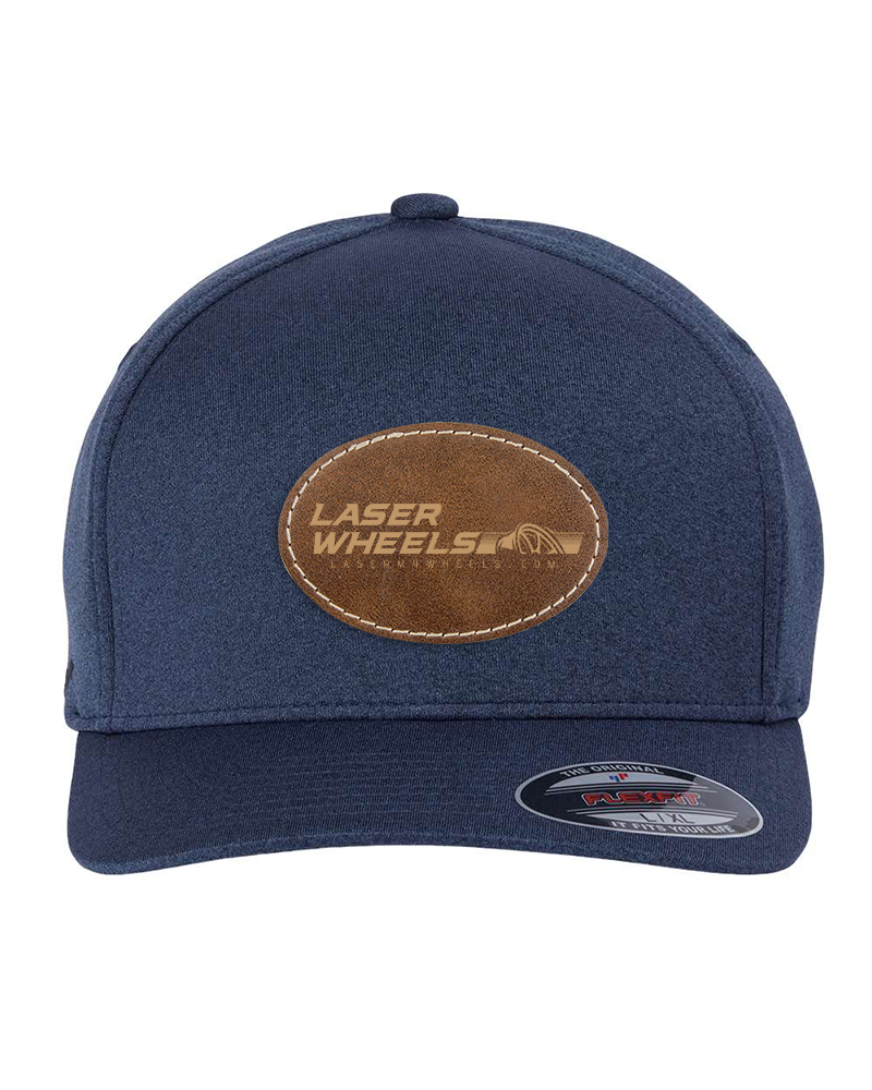 Flexfit Unipanel Hats w/Oval Patches