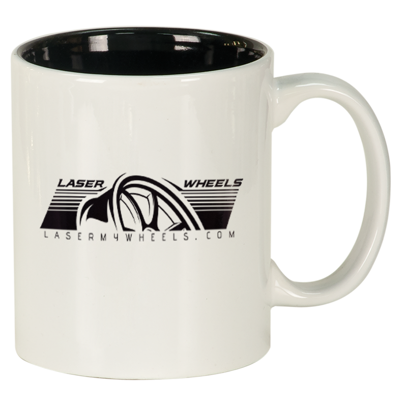 11 oz. Laser Engraved Ceramic Mugs